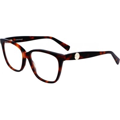 Lunettes De Vue Longchamp Lo2715 N Havana 54/15/140 Femme - Publicité Lunettes De Vue Longchamp Lo2715 N Havana 54/15/140 Femme - Publicité
