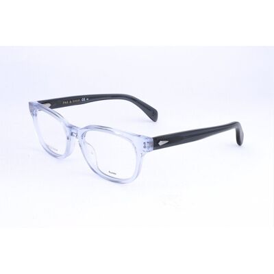 Lunettes De Vue Rag & Bone Rnb8000 Blue 53/19/145 Unisex - Publicité Lunettes De Vue Rag & Bone Rnb8000 Blue 53/19/145 Unisex - Publicité