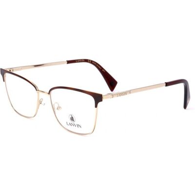 Lunettes De Vue Lanvin Lnv2105 Havana/gold 52/16/140 Femme - Publicité Lunettes De Vue Lanvin Lnv2105 Havana/gold 52/16/140 Femme - Publicité