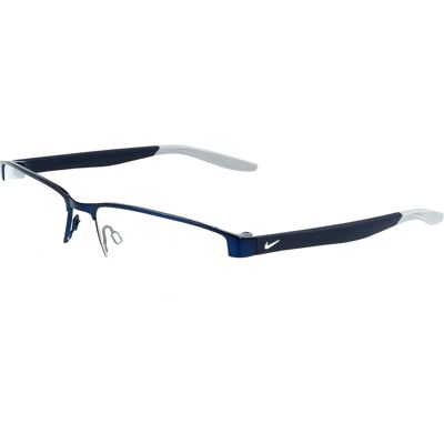 Lunettes De Vue Nike 8138 N Satin Navy/wolf Grey 56/16/140 Homme - Publicité Lunettes De Vue Nike 8138 N Satin Navy/wolf Grey 56/16/140 Homme - Publicité