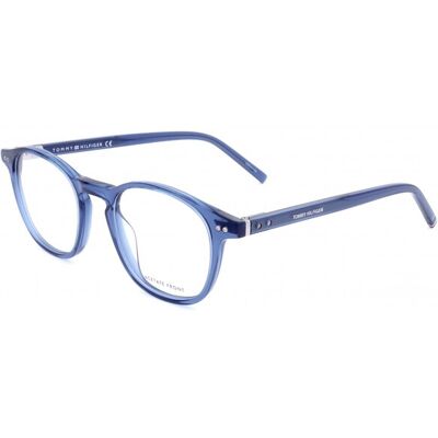 Lunettes De Vue Tommy Hilfiger Th 1941 Blue 48/20/150 Homme - Publicité Lunettes De Vue Tommy Hilfiger Th 1941 Blue 48/20/150 Homme - Publicité