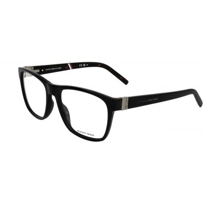 Lunettes De Vue Tommy Hilfiger Th 1819 Black 55/18/145 Homme - Publicité Lunettes De Vue Tommy Hilfiger Th 1819 Black 55/18/145 Homme - Publicité