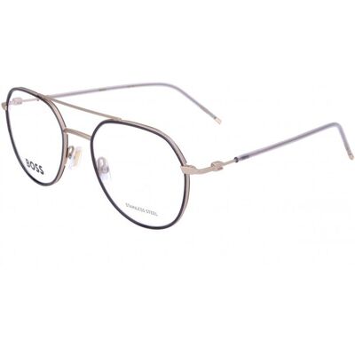 Lunettes De Vue Hugo Boss Boss 1429 Matte Gold Grey 53/20/145 Homme - Publicité Lunettes De Vue Hugo Boss Boss 1429 Matte Gold Grey 53/20/145 Homme - Publicité