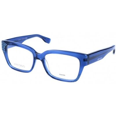 Lunettes De Vue Jimmy Choo Jc135 Blue 52/17/140 Femme - Publicité Lunettes De Vue Jimmy Choo Jc135 Blue 52/17/140 Femme - Publicité