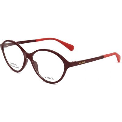 Lunettes De Vue Max&co. Mo5055 Shiny Bordeaux 54/14/140 Femme - Publicité Lunettes De Vue Max&co. Mo5055 Shiny Bordeaux 54/14/140 Femme - Publicité