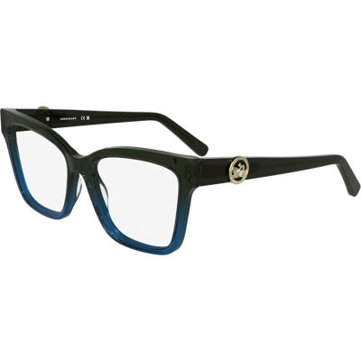 Lunettes De Vue Longchamp Lo2761 N 316 Clear Gradient Khaki/blu 53/17/140 Femme - Publicité Lunettes De Vue Longchamp Lo2761 N 316 Clear Gradient Khaki/blu 53/17/140 Femme - Publicité