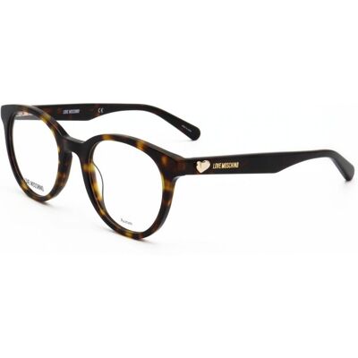 Lunettes De Vue Love Moschino Mol518 Havana 49/21/140 Femme - Publicité Lunettes De Vue Love Moschino Mol518 Havana 49/21/140 Femme - Publicité
