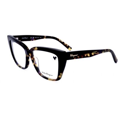 Lunettes De Vue Ferragamo Sf2939 Vintage Blue Tortoise Black 54/15/140 Femme - Publicité Lunettes De Vue Ferragamo Sf2939 Vintage Blue Tortoise Black 54/15/140 Femme - Publicité