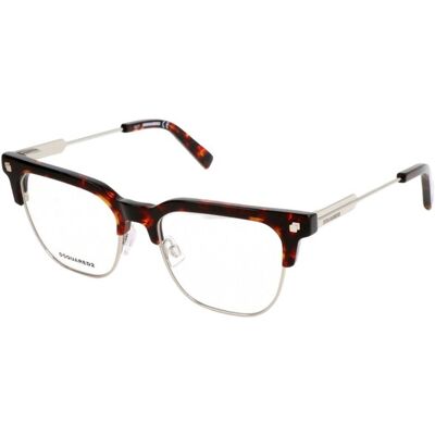 Lunettes De Vue Dsquared2 Dq5243 Red Havana 49/17/145 Unisex - Publicité Lunettes De Vue Dsquared2 Dq5243 Red Havana 49/17/145 Unisex - Publicité