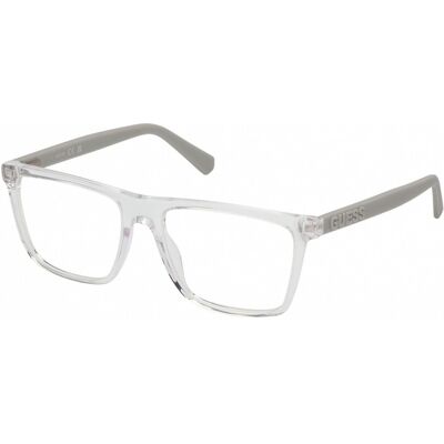 Lunettes De Vue Guess Gu50186 Crystal 55/17/145 Homme - Publicité Lunettes De Vue Guess Gu50186 Crystal 55/17/145 Homme - Publicité