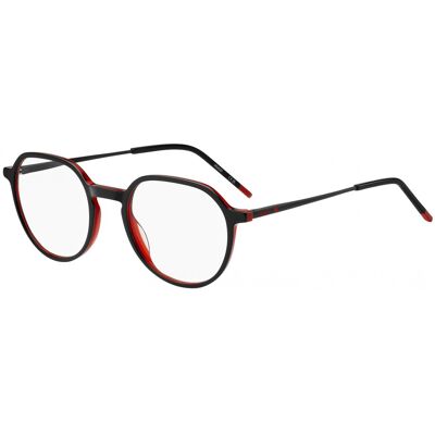 HUGO HG 1320 OIT Noir Rouge - Monture de Lunettes - Publicité HUGO HG 1320 OIT Noir Rouge - Monture de Lunettes - Publicité
