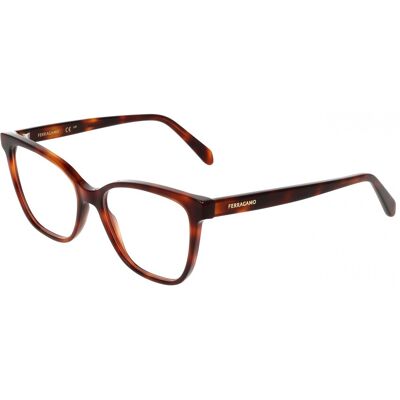 Lunettes De Vue Ferragamo Sf3062 Tortoise 54/16/145 Femme - Publicité Lunettes De Vue Ferragamo Sf3062 Tortoise 54/16/145 Femme - Publicité