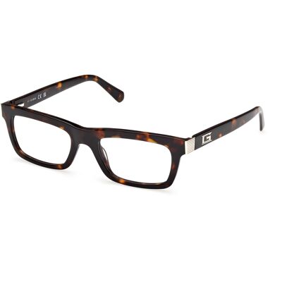 Lunettes De Vue Guess Gu50242 052 Havana 53/20/145 Homme - Publicité Lunettes De Vue Guess Gu50242 052 Havana 53/20/145 Homme - Publicité