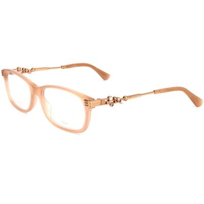 Lunettes De Vue Jimmy Choo Jc211 Peach 54/17/140 Femme - Publicité Lunettes De Vue Jimmy Choo Jc211 Peach 54/17/140 Femme - Publicité