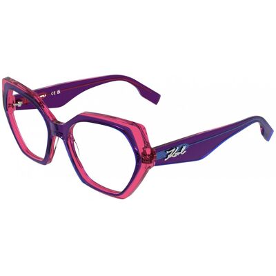 Lunettes De Vue Karl Lagerfeld Kl6229 Violet/rose 56/18/140 Femme - Publicité Lunettes De Vue Karl Lagerfeld Kl6229 Violet/rose 56/18/140 Femme - Publicité