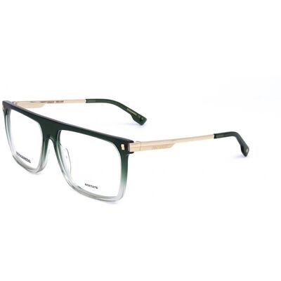 Lunettes De Vue Dsquared2 D2 0122 Green 56/15/145 Homme - Publicité Lunettes De Vue Dsquared2 D2 0122 Green 56/15/145 Homme - Publicité
