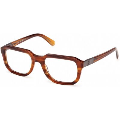 Lunettes De Vue Guess Gu50332 Light Brown/horn 52/19/140 Homme - Publicité Lunettes De Vue Guess Gu50332 Light Brown/horn 52/19/140 Homme - Publicité