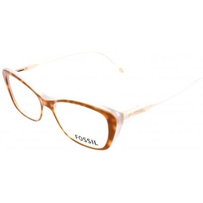 Lunettes De Vue Fossil Fos 6057 Havana White Opal 53/15/145 Femme - Publicité Lunettes De Vue Fossil Fos 6057 Havana White Opal 53/15/145 Femme - Publicité