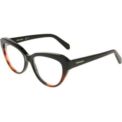 Lunettes De Vue Ferragamo Sf3046 Black/tortoise 54/16/145 Femme - Publicité Lunettes De Vue Ferragamo Sf3046 Black/tortoise 54/16/145 Femme - Publicité