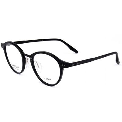 Lunettes De Vue Safilo Ranella 01 Black 47/20/140 Homme - Publicité Lunettes De Vue Safilo Ranella 01 Black 47/20/140 Homme - Publicité
