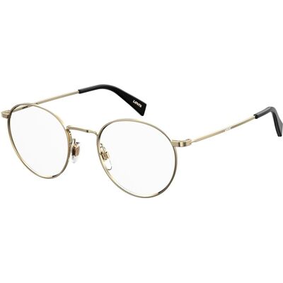 Lunettes De Vue Levi'S Lv 1007 Gold 50/21/145 Unisex - Publicité Lunettes De Vue Levi'S Lv 1007 Gold 50/21/145 Unisex - Publicité