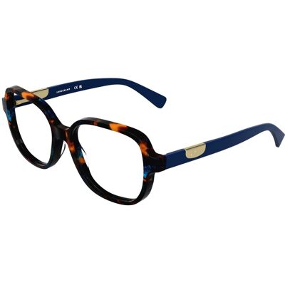 Lunettes De Vue Longchamp Lo2784 Blue Brown Havana 55/17/140 Femme - Publicité Lunettes De Vue Longchamp Lo2784 Blue Brown Havana 55/17/140 Femme - Publicité