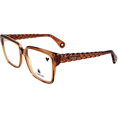 Lunettes De Vue Lanvin Lnv2634 Caramel 53/15/145 Femme - Publicité Lunettes De Vue Lanvin Lnv2634 Caramel 53/15/145 Femme - Publicité