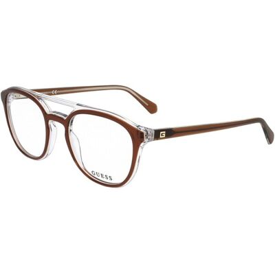 Lunettes De Vue Guess Gu50064 Brown 53/21/145 Homme - Publicité Lunettes De Vue Guess Gu50064 Brown 53/21/145 Homme - Publicité