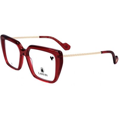 Lunettes De Vue Lanvin Lnv2633 Red 54/15/140 Femme - Publicité Lunettes De Vue Lanvin Lnv2633 Red 54/15/140 Femme - Publicité