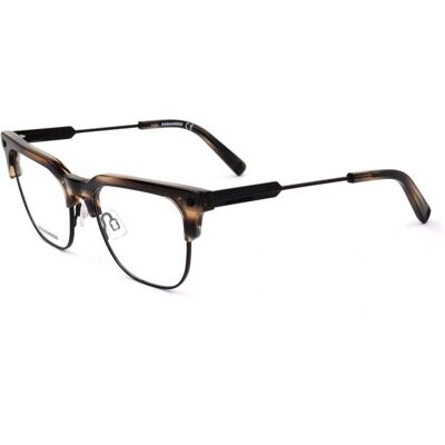 Lunettes De Vue Dsquared2 Dq5243 Grey 49/17/145 Unisex - Publicité Lunettes De Vue Dsquared2 Dq5243 Grey 49/17/145 Unisex - Publicité