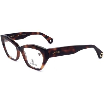 Lunettes De Vue Lanvin Lnv2638 Havana 54/16/140 Femme - Publicité Lunettes De Vue Lanvin Lnv2638 Havana 54/16/140 Femme - Publicité