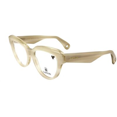 Monture de lunettes Lanvin LNV2635 IVORY HORN - Monture de lunettes - Publicité Monture de lunettes Lanvin LNV2635 IVORY HORN - Monture de lunettes - Publicité