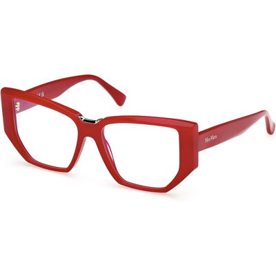 Max Mara Lunettes De Vue Maxmara Mm5179-B 066 Light Red 54/15/140 Femme - Publicité Max Mara Lunettes De Vue Maxmara Mm5179-B 066 Light Red 54/15/140 Femme - Publicité