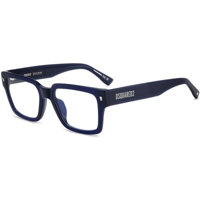 Lunettes De Vue Dsquared2 D2 0167/g Blue 54/19/145 Homme - Publicité Lunettes De Vue Dsquared2 D2 0167/g Blue 54/19/145 Homme - Publicité
