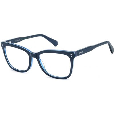 Lunettes De Vue Polaroid Pld D586 Blue 54/17/145 Femme - Publicité Lunettes De Vue Polaroid Pld D586 Blue 54/17/145 Femme - Publicité