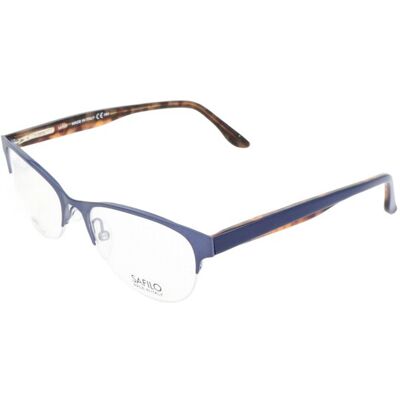 Lunettes De Vue Safilo Sa 6033 Matt Blue Blue Havana 51/17/140 Femme - Publicité Lunettes De Vue Safilo Sa 6033 Matt Blue Blue Havana 51/17/140 Femme - Publicité
