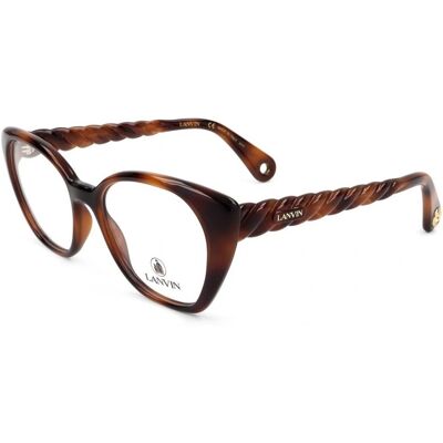 Lunettes De Vue Lanvin Lnv2624 Havana 52/16/145 Femme - Publicité Lunettes De Vue Lanvin Lnv2624 Havana 52/16/145 Femme - Publicité