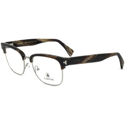Lunettes De Vue Lanvin Lnv2109 Brown Horn 53/19/145 Homme - Publicité Lunettes De Vue Lanvin Lnv2109 Brown Horn 53/19/145 Homme - Publicité