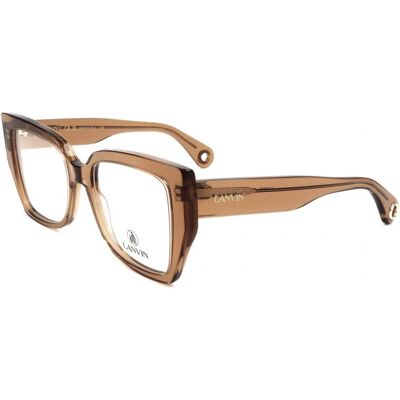 Lunettes De Vue Lanvin Lnv2628 Caramel 52/18/140 Femme - Publicité Lunettes De Vue Lanvin Lnv2628 Caramel 52/18/140 Femme - Publicité