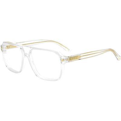 Lunettes De Vue Dsquared2 D2 0203 Crystal 57/14/145 Homme - Publicité Lunettes De Vue Dsquared2 D2 0203 Crystal 57/14/145 Homme - Publicité