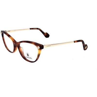Lunettes De Vue Lanvin Lnv2621 Havana 53/16/140 Femme - Publicité Lunettes De Vue Lanvin Lnv2621 Havana 53/16/140 Femme - Publicité