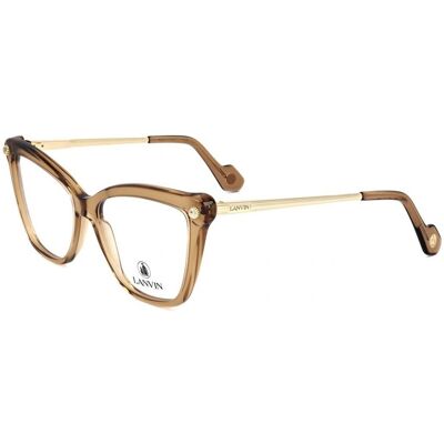 Lunettes De Vue Lanvin Lnv2622 Caramel 54/15/140 Femme - Publicité Lunettes De Vue Lanvin Lnv2622 Caramel 54/15/140 Femme - Publicité
