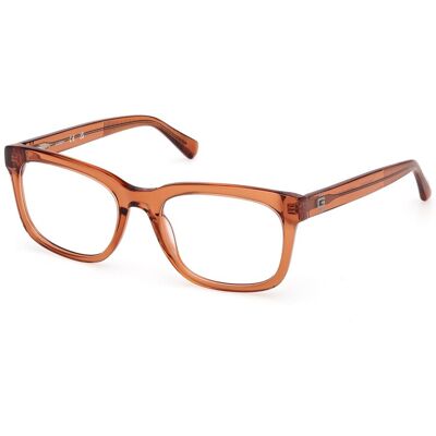 Lunettes De Vue Guess Gu50251 042 Orange 54/19/145 Homme - Publicité Lunettes De Vue Guess Gu50251 042 Orange 54/19/145 Homme - Publicité
