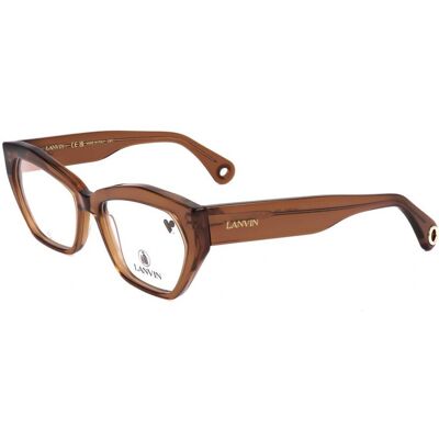Lunettes De Vue Lanvin Lnv2638 Caramel 54/16/140 Femme - Publicité Lunettes De Vue Lanvin Lnv2638 Caramel 54/16/140 Femme - Publicité