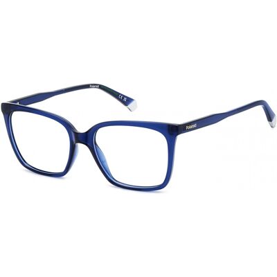 Lunettes De Vue Polaroid Pld D588 Blue 54/17/145 Femme - Publicité Lunettes De Vue Polaroid Pld D588 Blue 54/17/145 Femme - Publicité