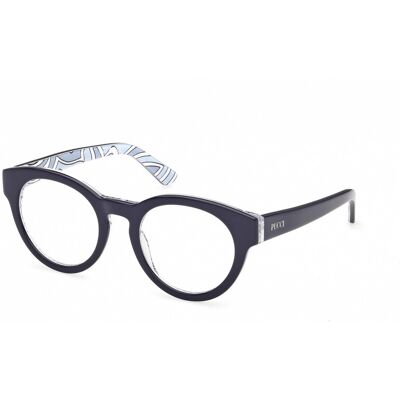 Lunettes De Vue Pucci Ep5282 Light Blue/texture 50/21/140 Femme - Publicité Lunettes De Vue Pucci Ep5282 Light Blue/texture 50/21/140 Femme - Publicité