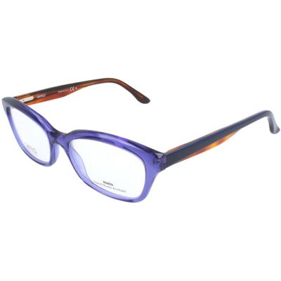 Lunettes De Vue Safilo Sa 6032 Transparent Blue Havana 52/17/140 Femme - Publicité Lunettes De Vue Safilo Sa 6032 Transparent Blue Havana 52/17/140 Femme - Publicité