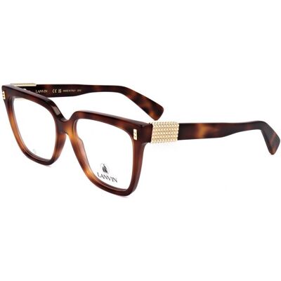 Lunettes De Vue Lanvin Lnv2652 Tortoise 54/16/145 Femme - Publicité Lunettes De Vue Lanvin Lnv2652 Tortoise 54/16/145 Femme - Publicité
