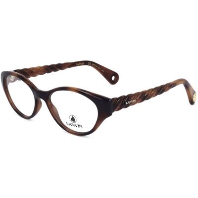 Lunettes De Vue Lanvin Lnv2623 Havana 52/16/145 Femme - Publicité Lunettes De Vue Lanvin Lnv2623 Havana 52/16/145 Femme - Publicité