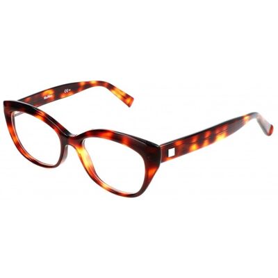 Lunettes De Vue Maxmara Mm 1317 Havana 51/18/145 Femme - Publicité Lunettes De Vue Maxmara Mm 1317 Havana 51/18/145 Femme - Publicité